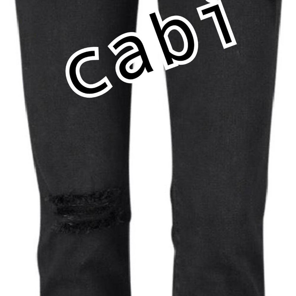 Slim Boyfriend Black Jeans